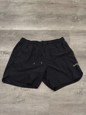 Legends Luka HD Black Shorts Mens L 7" Linerless Performance Gym